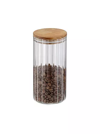 KELA | Boîte de conservation DOROTHEA 0,9l verre / érable | 